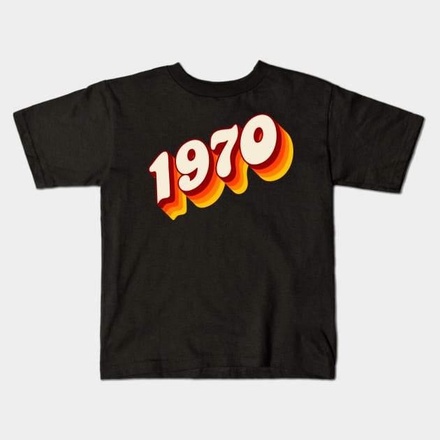 1970 Kids T-Shirt by Jennifer